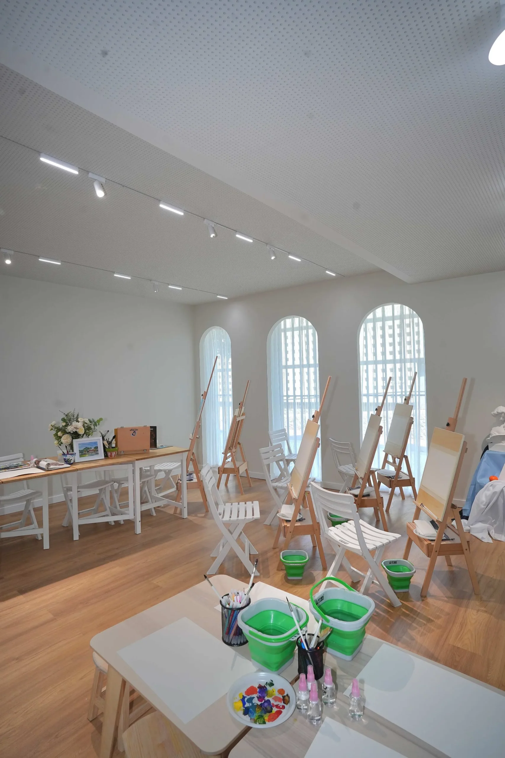 Atmosfera de creacion en M Art Studio